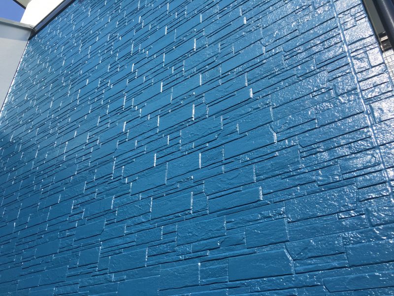 横浜市栄区K様邸ダイヤモンドコート外壁塗装施工後画像