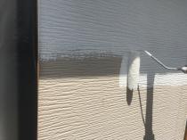 横浜市栄区K様邸ダイヤモンドコート外壁塗装施工中