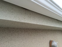 横浜市戸塚区K様邸破風塗装ダイヤモンドコート施工前