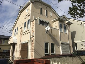 横浜市戸塚区K様邸ダイヤモンドコート外壁塗装前画像