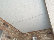 横浜市戸塚区K様邸軒天塗装ダイヤモンドコート施工前