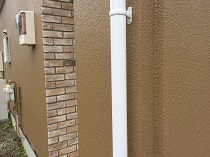 横浜市戸塚区K様邸雨樋塗装施工後