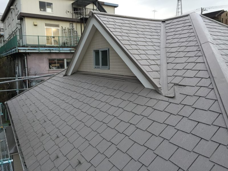 横浜市保土ヶ谷区F様邸ダイヤモンドコート外壁塗装施工後