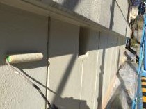 横浜市保土ヶ谷区F様邸塀下塗り　
