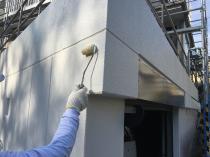 横浜市保土ヶ谷区F様邸塀ＵＶカットクリヤー