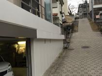 横浜市保土ヶ谷区F様邸塀施工後　