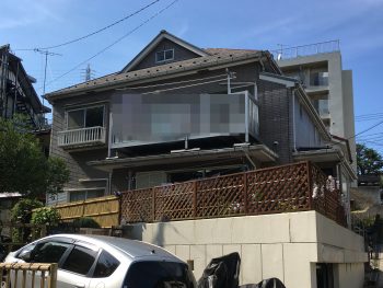 横浜市保土ヶ谷区F様邸外壁塗装前画像