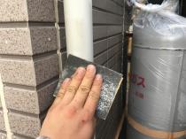 横浜市保土ヶ谷区F様邸竪樋ケレン