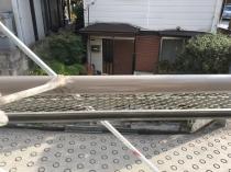 横浜市保土ヶ谷区F様邸手摺上塗り２回目　