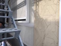 横浜市泉区M様邸外壁塗装前高圧洗浄作業