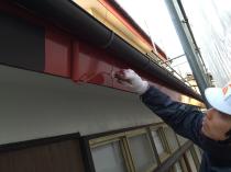 横浜市泉区I様邸破風錆止め塗装