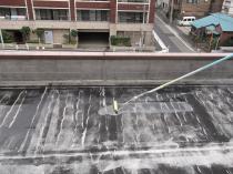 横浜市南区Fビル屋上防水工事プライマー
