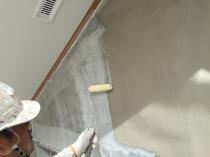 横浜市港南区Y様邸住宅塗り替え下塗り１回目