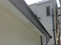 横浜市港南区Y様邸破風塗替え施工後画像