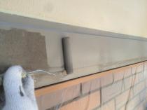 横浜市港南区Y様邸幕板塗替え上塗り１回目