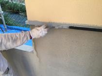 横浜市港南区Y様邸水切り錆止め塗装