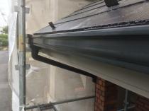 横浜市港南区Y様邸雨樋塗替え前