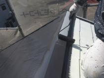 横浜市中区M様邸サーモアイ4F屋根棟板金塗装施工事例画像