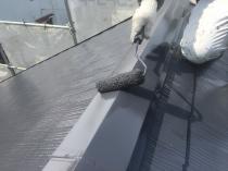 横浜市中区M様邸サーモアイ4F屋根棟板金塗装施工事例画像