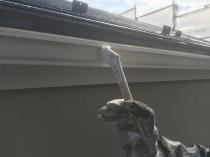 横浜市中区M様邸雨樋塗装施工事例画像