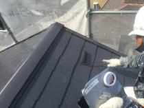 横浜市中区M様邸サーモアイ4F屋根塗装施工事例画像