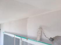 神奈川県三浦郡葉山町W様邸インディフレッシュセラ外壁塗装施工中