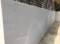 神奈川県三浦郡葉山町W様邸塀塗装施工事例画像