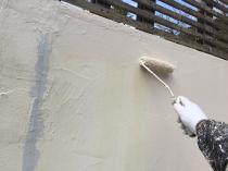 神奈川県三浦郡葉山町W様邸塀塗装施工事例画像