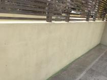 神奈川県三浦郡葉山町W様邸塀塗装施工事例画像