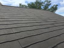 神奈川県三浦郡W様邸屋根塗装前画像