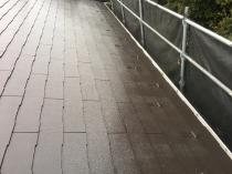 神奈川県三浦郡葉山町W様邸屋根塗装中