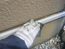 横浜市戸塚区A様邸水切りケレン