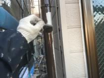 横浜市戸塚区A様邸雨樋上塗り1回目