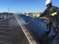 横浜市戸塚区A様邸屋根高圧洗浄