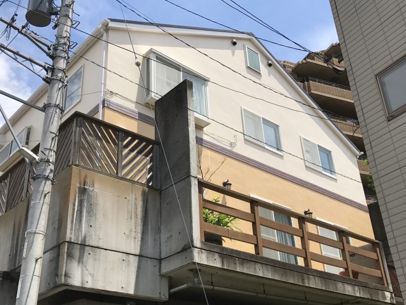 横浜市中区M様邸ダイヤモンドコート外壁塗装後画像