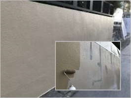 塀の塗装