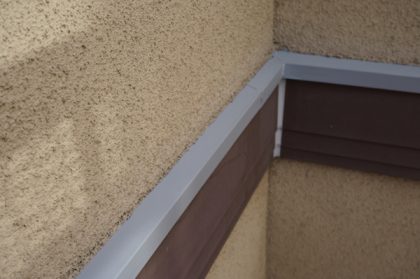 鉄部錆止め作業