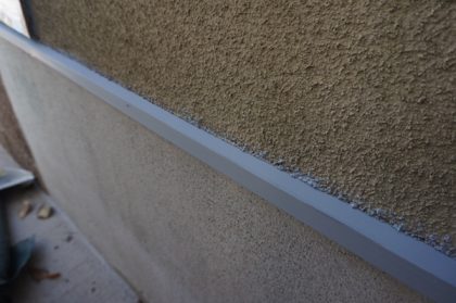 鉄部錆止め施工後