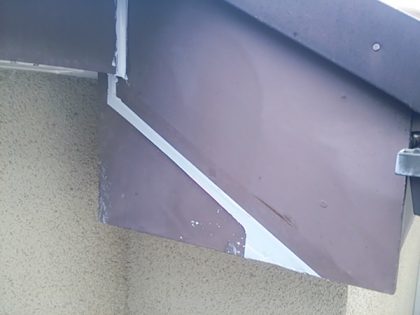 外壁塗装下地処理前