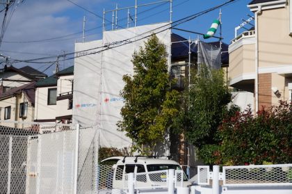 功栄外壁塗装現場