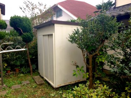 物置塗装無料見積り