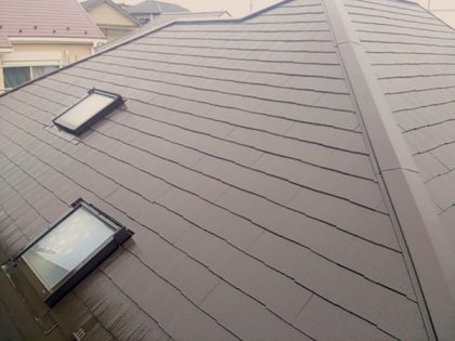 外壁塗装屋根塗装工事完了