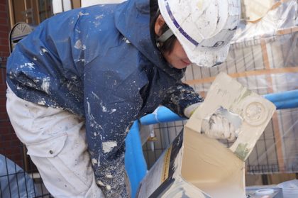 横浜市鶴見区ダイヤモンドコート塗装工事