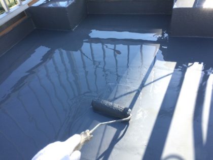 横浜市南区屋上防水塗装工事