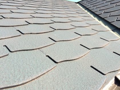 横浜市中区屋根塗装現場