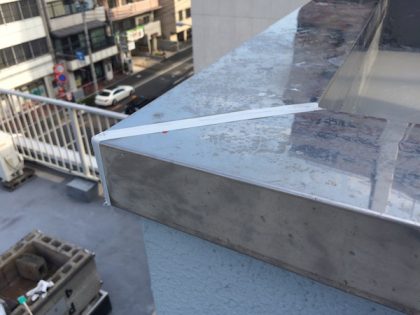 屋上シーリング打ち替え