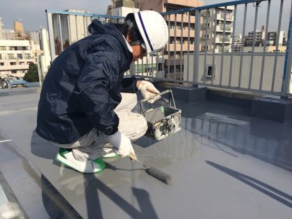 横浜南区屋上防水工事