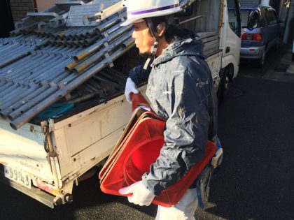 外壁塗装現場安全対策