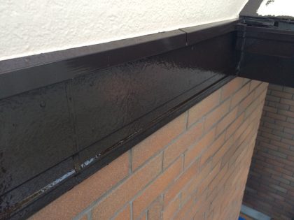 日本ペイント・ダイヤモンドコート付帯部塗装