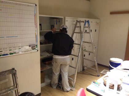 功栄事務所大掃除